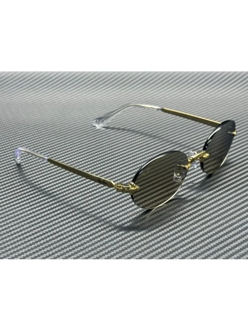 New Ray-Ban Men Arista Gold Sunglasses 54-20-145